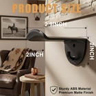 Adhesive Hat Hooks For Wall  8 Pack  2 9 Cowboy Hat Rack Prevents Deformation   