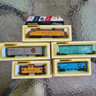 Vintage Bachmann Ho Scale Freight Train Lot 5 New In Box Cars And 1 Used 1776 