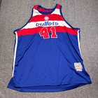 Mitchell Ness Washington Bullets Men Xl Wes Unseld Hardwood Classics Jersey Nba