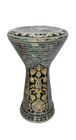 Sombaty Darbuka With Remo Spare Head  Real Mother Of Pearl By Bavly Music 