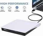 Us Slim For Laptop External Cd Dvd Rw Drive Usb 3 0 Writer Burner Player White