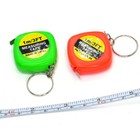 4x Pcs - Retractable Ruler Tape Measure Mini Portable Pull Ruler Keychain 1m 3ft