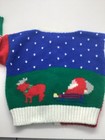Hartstrings Vintage Christmas 90s Knit Festive Sweater Cardigan Kids Size 3t
