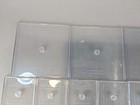 D d Attack Wing - Base And Peg Lot - 3x3   6x6 - Clear   Black Wizkids 2014