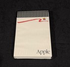 Vintage 80s Apple Computer Macintosh Desktop Note Memo Pad New Corporate Merch    