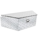 39 x16 5 x12  Aluminum Trailer Tongue Tool Box Underbody Storage 5 Bar Tread