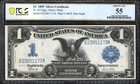 1899  1 Silver Certificate  black Eagle  Pcgs 55 One Dollar Bill Fr 235 51173