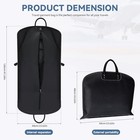 Travel Garment Bag Waterproof Foldable Carry On - Hanging Suit Bag With 