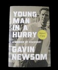Signed Gavin Newsome Young Man In A Hurry 1st Edition 1st Printing Book Hc