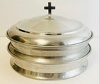 Vintage Aluminum 3 Piece Individual Communion Service By Thomas Communion Svc