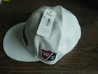 Brand New Wilson Staff Flat Brim Golf Cap  Special  Hat Deal White