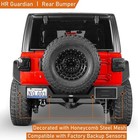 Wrangler Jl Rear Bumper For 2018-2025 Jeep Wrangler Jl   Unlimited Steel Bumper
