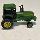 Vintage John Deere Tractor 4450 Die Cast Ertl Farm Model 1 64 Scale Green Yellow