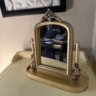 Vintage Gold Vanity Mirror 