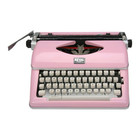 Royal Classic Manual Typewriter  pink 