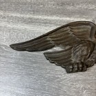 Bald Eagle Cast Metal Iron 12 5    Wingspan Wall Hanging Vintage Heavy 2 8 Pounds