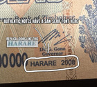      Lot Of 50 Zimbabwe 100 Trillion Dollar Bills Uncirculated     