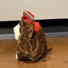 Dan Dee Singing Dancing Christmas Dog Plush Animated 4 Songs Rare Video