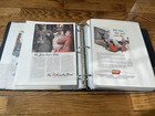 Huge Binder Lot Of 125  Vintage Magazine Ads  Coke  Heinz  Spam  Ge  Barbasol 