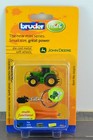 Bruder 410 John Deere Tractor Keychain Diecast Metal