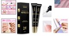 Luxury Solid Nail Glue Gel 2-pack - Strong Bond For Press-on Nails   Rhinestones
