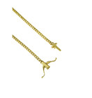 10k Solid Gold Miami Cuban Link Chain 2mm 24  Inch Men Women Real Necklace