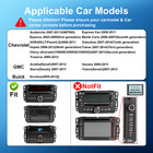 8  Car Stereo Radio Carplay Android14 Gps Nav For Gmc Chevy Silverado 2007-2012