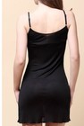 Pure Mulberry Silk Knitted Chemise Full Slips Sleepwear Solid Size 2 6 10 12