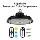 Rab H15xlb 240w 35 618lm Round Led High Bay Color   Wattage Adjustable  120-277v