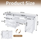 Sewing Machine Table Multi-storage Craft Station Adjustable Sewing Cabinet