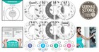 Stylish Boho Closet Dividers For Babies     Organize By Size  8 Count Set
