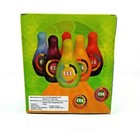 Chuck E  Cheese Soft Toy Bowling Set Game 6-pins   2 Balls Cec New In Box
