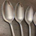 6 Vintage Oneida Community Plate Grosvenor Silver Plate 1921 Serving Spoons