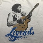 Vintage Buddy Guy s Legends Shirt Mens Xl White Chicago Blues Guitar Hanes 90s