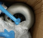 Ybwayoc All-terrain Beach Wheelchair Balloon Wheels  Detachable Footrests