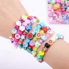 2480pcs Polymer Clay Beads Charms For Bracelets Making Kit Cute Fun Charms Beads