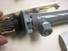 Kingston Pvc Bathroom Sink Drain  Lever-up Drain  With Overflow  Chrome Finish