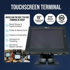      Ncr 7754 Pos Touchscreen Computer For Restaurant Bar Cafeteria 6-mo  Warranty