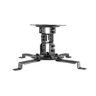Universal Projector Mount Sloped Vaulted Ceiling Bracket Tilt 360   Swivel Black