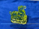 Vintage Boyd Uranium Glass Horse - Mint Condition 