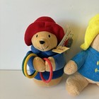 2 Vintage Paddington Bear Chime Toys Baby Shower New With Tags