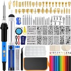 116pcs Wood Burning Kit  Adjustable Temperature 220 480    For Beginners  