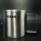 Vintage Nissan Stainless Steel Mug 18-8 Metal Coffee Cup Car Collectible 3 