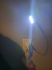 94 Pcs  Flexible Gooseneck Usb Led Light Lamp W  Usb Plug Black silver