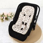  Infant Car Seat Insert  Baby Car Seat Head Support With Coffee Lattice