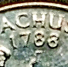 2000 D Massachusetts State  Quarter With Striking Errors  Doubling On Letters 
