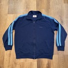 Vtg 70s 80s Jacket Wilson Tennis Mens Track Suit Polyester Bjorn Borg Mod Large