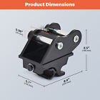 Mini Excavator Attachment Quick Hitch Quick Change Multiple Attachments 1-2t