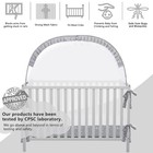 Pop Up Baby Crib Tent With Mosquito Net  Soft Mesh Canopy  Viewing Window