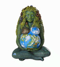 Millennial Gaia Mother Earth Goddess Figurine God Decorative Statue 7 Inch New